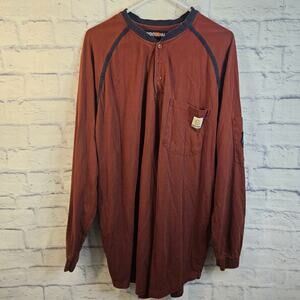 Bocomal CAT2 Flame Resistant Shirt Mens 2XL Long Sleeve